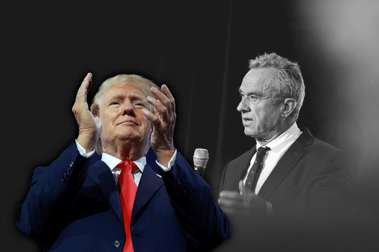 Donald Trump; Robert F. Kennedy Jr. Photo illustration by Salon/Getty Images