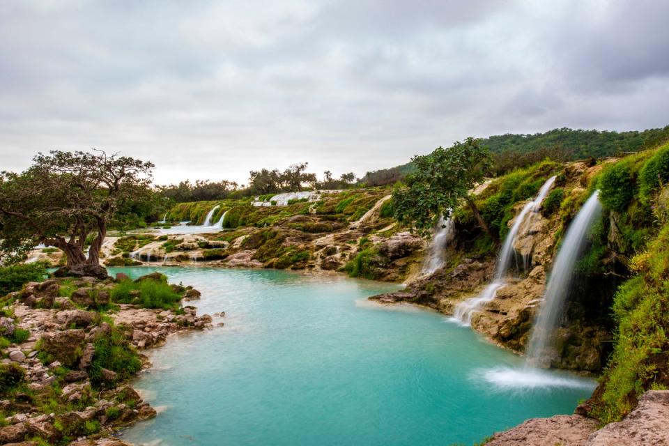 The region around Salalah is famous for its waterfalls (Getty Images/iStockphoto)