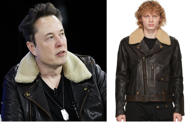 Photo: Michael M. Santiago (Getty Images), Screenshot: Belstaff (Getty Images)