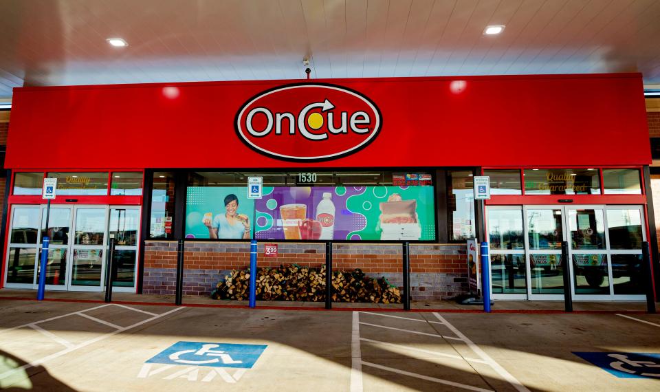 OnCue location at SW 15th and Mustang Rd. in Oklahoma City, Okla. on Wednesday, Jan. 5, 2022.