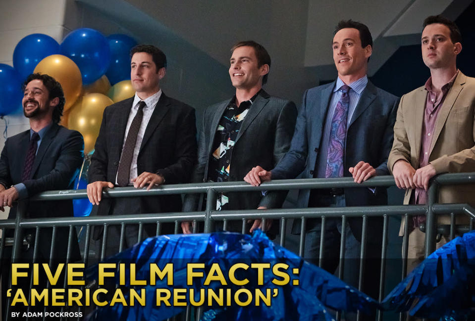 Five Film Facts American Reunion