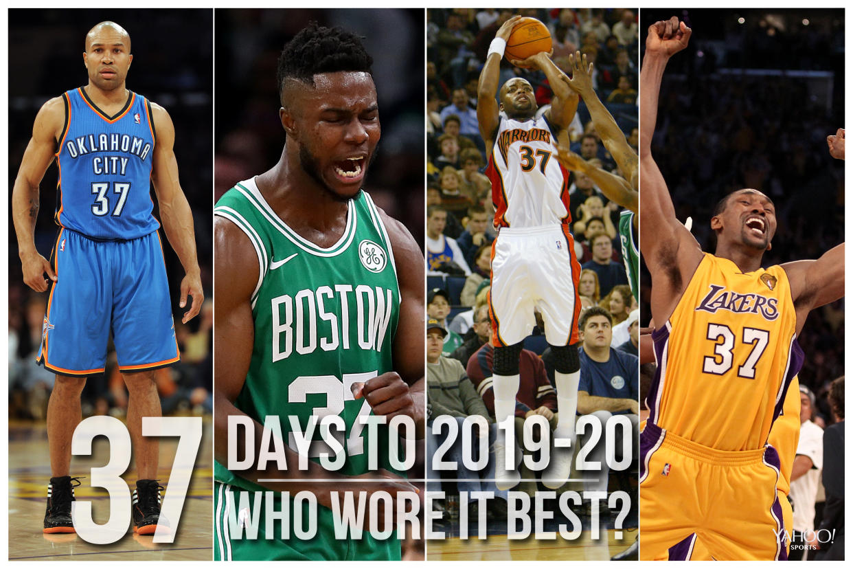 Which NBA player wore No. 37 best?