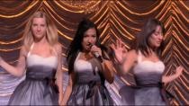 <p> Can you tell Santana is my favorite character? In the Season 2 episode, &#x201C;Special Education,&#x201D; Santana takes on this solo, &#x201C;Valerie,&#x201D; by Mark Ronson and Amy Winehouse, at another competition, where Brittany (Heather Morris) and Mike (Harry Shum Jr.) get to show off their dance skills.&#xA0; </p> <p> Again, this performance is just filled with so much energy, and Santana&#x2019;s vocals really shine in one of her first solos ever.&#xA0; </p>