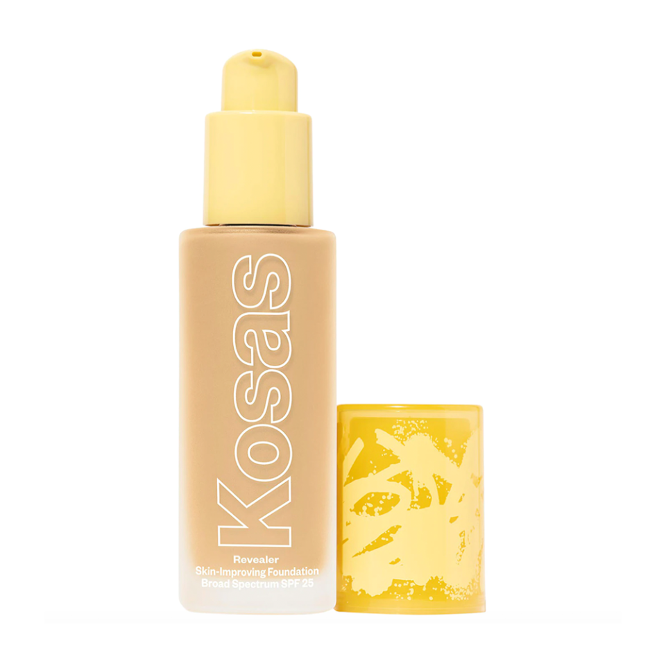 <p><strong>Kosas</strong></p><p>sephora.com</p><p><strong>$42.00</strong></p><p><a href="https://go.redirectingat.com?id=74968X1596630&url=https%3A%2F%2Fwww.sephora.com%2Fproduct%2Fkosas-revealer-skin-improving-foundation-spf25-with-hyaluronic-acid-niacinamide-P481396&sref=https%3A%2F%2Fwww.harpersbazaar.com%2Fbeauty%2Fmakeup%2Fg40448429%2Fbest-foundation-for-dry-skin%2F" rel="nofollow noopener" target="_blank" data-ylk="slk:Shop Now;elm:context_link;itc:0;sec:content-canvas" class="link ">Shop Now</a></p><p>Here's a medium-coverage foundation that contains a moisturizing blend of hyaluronic acid and squalane, as well as niacinamide and peptides to plump and soothe.</p>