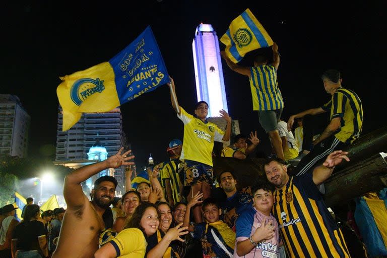 Los festejos de Rosario Central tras la obtención de la Copa de la Liga 2023 ante Platense