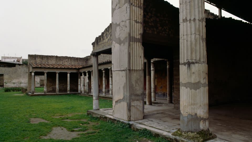 The 'Villa Poppaea' at Oplontis is thought to have been owned by the emperor Nero and his wife Poppaea. - DeAgostini/Getty Images