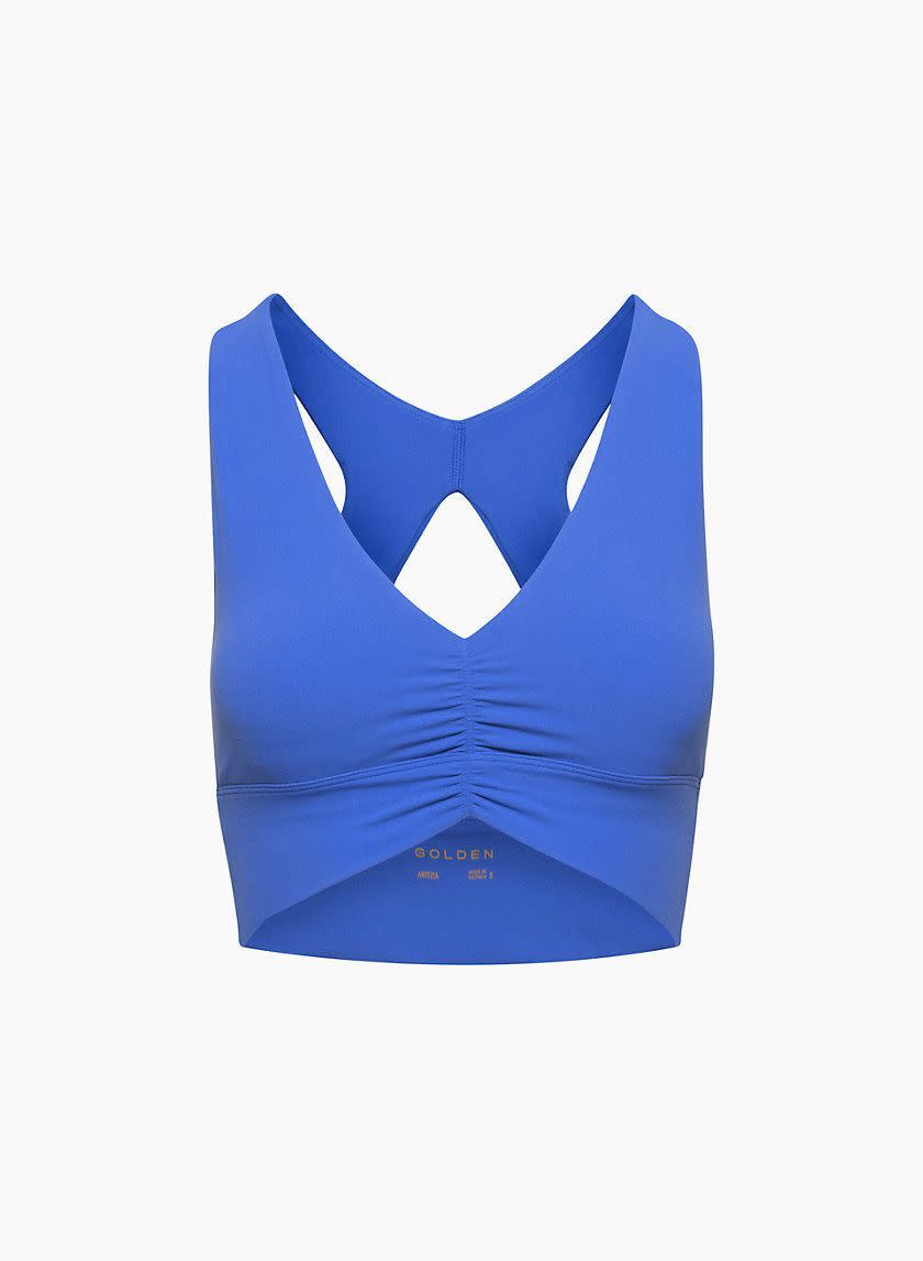 <p><a href="https://go.redirectingat.com?id=74968X1596630&url=https%3A%2F%2Fwww.aritzia.com%2Fus%2Fen%2Fproduct%2Fbutter-volley-sports-bra%2F116679.html&sref=https%3A%2F%2Fwww.womenshealthmag.com%2Fstyle%2Fa60579663%2Faritzia-golden-activewear-review%2F" rel="nofollow noopener" target="_blank" data-ylk="slk:Shop Now;elm:context_link;itc:0;sec:content-canvas" class="link ">Shop Now</a></p><p>Butter Volley Sports Bra</p><p>aritzia.com</p><p>$55.00</p>