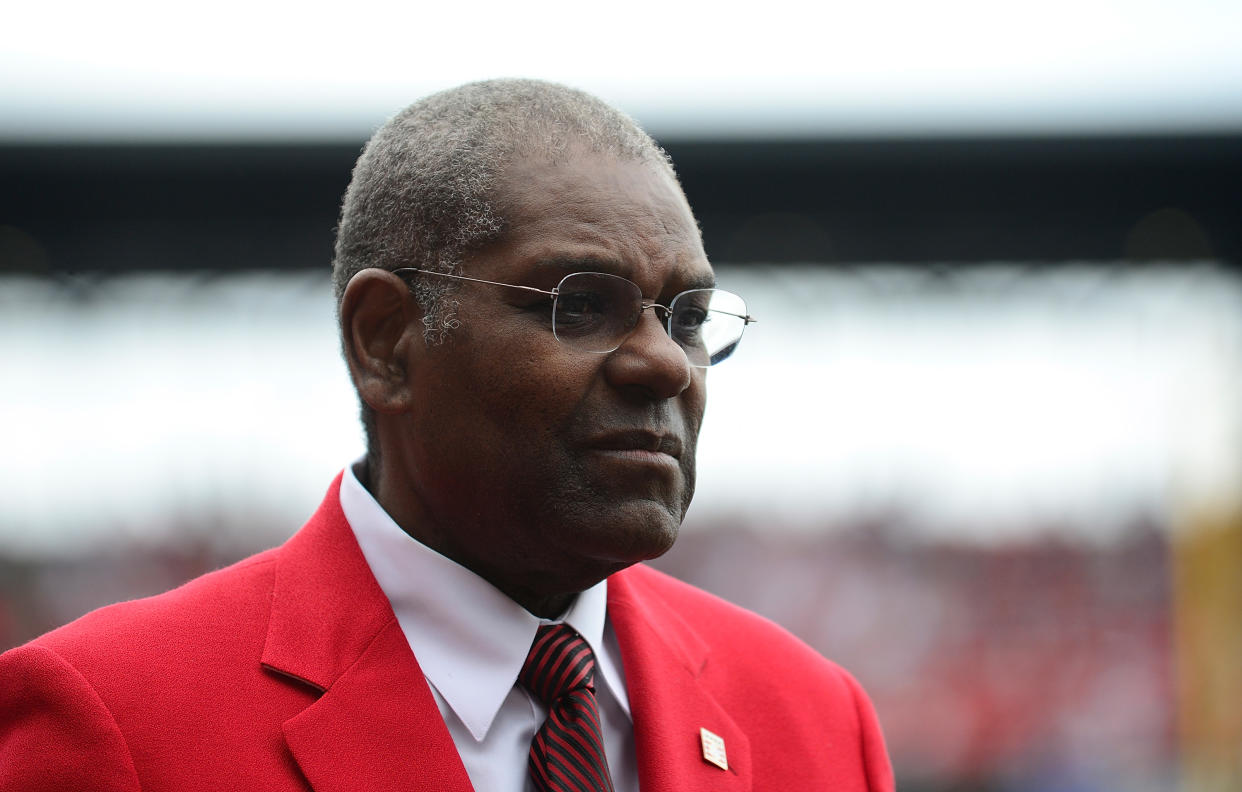 Cardinals legend and baseball Hall of Famer Bob Gibson dies at 84. (Photo by Jeff Curry/Getty Images)