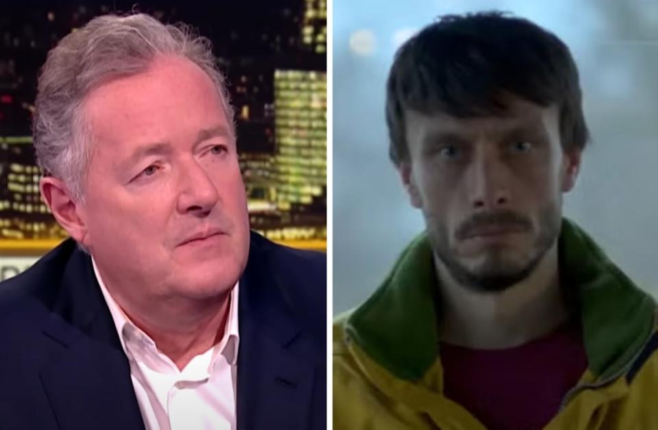 Morgan criticised ‘high-profile’ people who allege that they know who the real sexual abuser in Baby Reindeer is (YouTube Piers Morgan Uncensored/ Netflix)