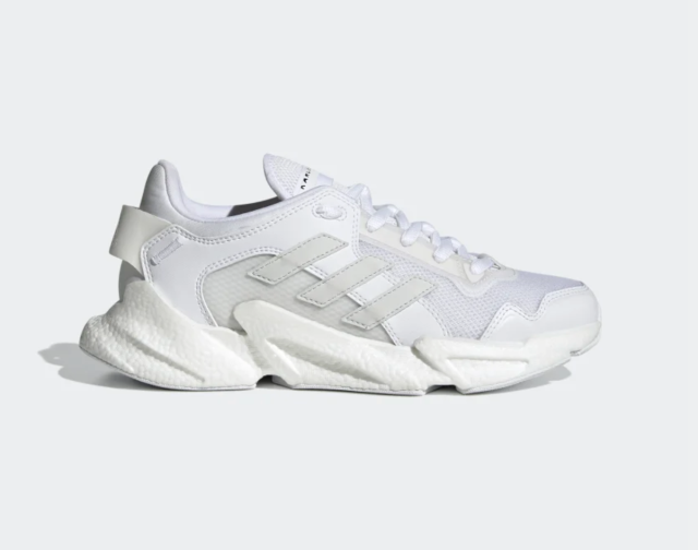 Karlie Kloss X9000 Shoes in white (Photo via Adidas)