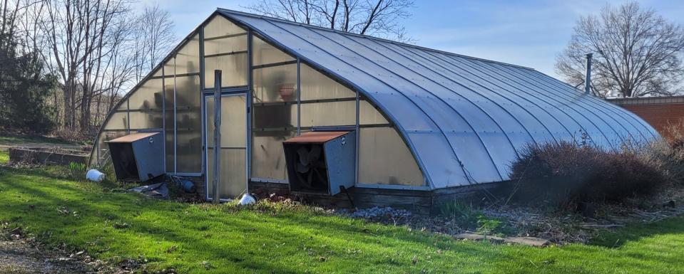 The L-P School Board joined the FFA Alumni Monday in an effort to replace this 30-plus-year-old greenhouse on the Loudonville High Campus with a new greenhouse. The board approved buying a greenhouse kit, while the alumni will handle site preparation and assembly. Total estimated cost of the project is $350,000-$375,000.