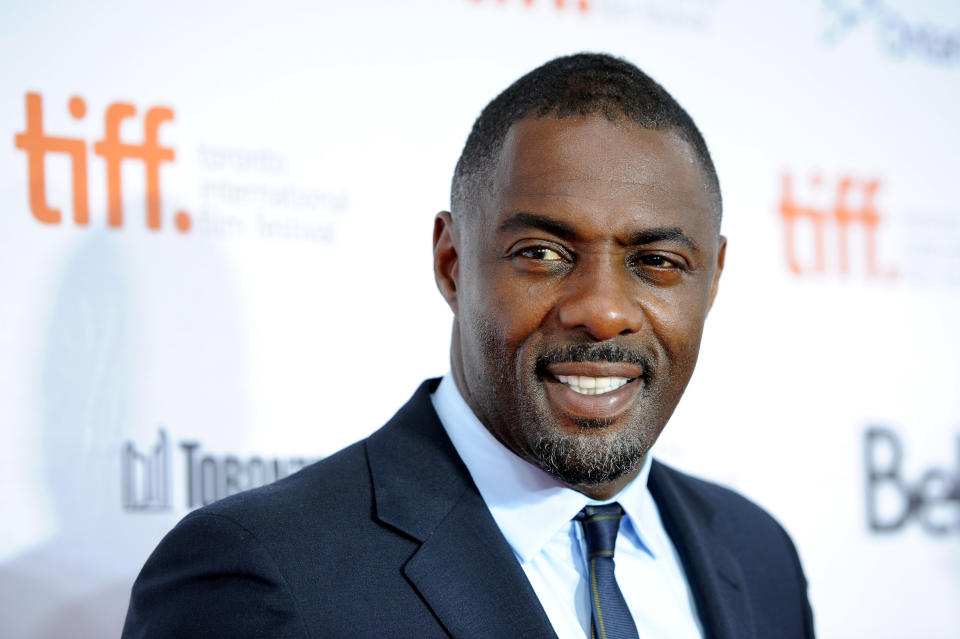 TORONTO, ON - SEPTEMBER 07:  Actor Idris Elba attends the 'Mandela: Long Walk To Freedom' premiere during the 2013 Toronto International Film Festival at Roy Thomson Hall on September 7, 2013 in Toronto, Canada.  (Photo by Amanda Edwards/Getty Images)