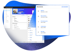 ParishStaq technology surfaces insights about a parishioner’s involvement in the church.