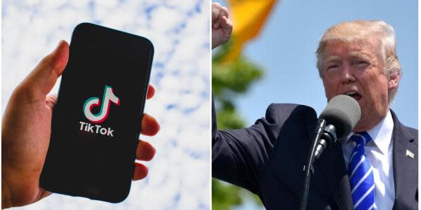 Trump firma orden para prohibir TikTok en Estados Unidos 