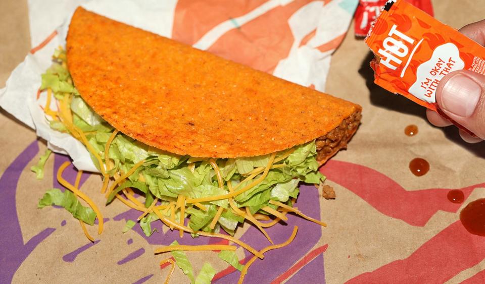 You can get a free Nacho Cheese Doritos Locos Tacos at Taco Bell on Tuesdays, starting August 15 and including August 22, August 9 and September 5.