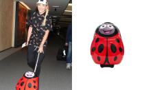 <p>Who says children’s suitcases can’t be for adults? That’s clearly Rita Ora’s philosophy, as the star was seen walking through Narita International Airport in Japan with <a rel="nofollow noopener" href="https://www.amazon.com/Cuties-Pals-Trolley-Luggage-Backpack/dp/B0091ZOD7G/ref=sr_1_3?s=apparel&ie=UTF8&qid=1471896911&sr=1-3&nodeID=7141123011&keywords=Cuties+and+Pals" target="_blank" data-ylk="slk:Polka the Ladybird;elm:context_link;itc:0;sec:content-canvas" class="link ">Polka the Ladybird</a>, an adorable bag from the UK line Cuties and Pals. Prices<a rel="nofollow noopener" href="https://www.amazon.com/Cuties-Pals-Hardside-Rolling-Luggage/dp/B008M7F8E6/ref=sr_1_10?s=apparel&ie=UTF8&qid=1471896966&sr=1-10&nodeID=7141123011&keywords=Cuties+and+Pals" target="_blank" data-ylk="slk:start at $60.;elm:context_link;itc:0;sec:content-canvas" class="link "> start at $60.</a></p>