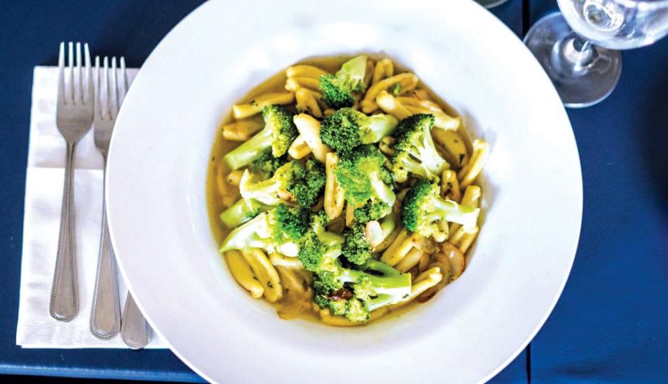 Cavatelli and broccoli from Luka’s Italian Kitchen in Bogota