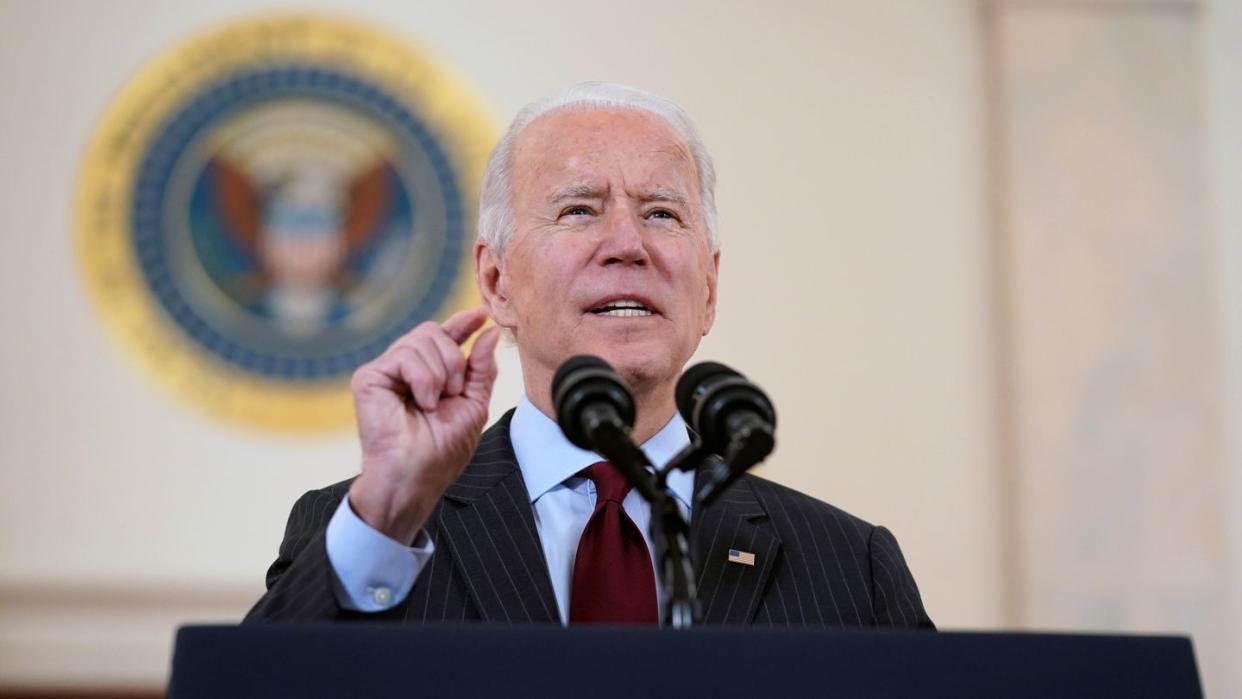 US-Präsident Joe Biden gedenkt mit einer Ansprache der rund 500.00 Corona-Toten im Land.