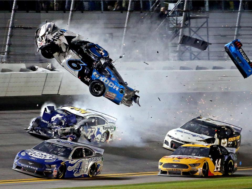 Ryan Newman Daytona 500 crash