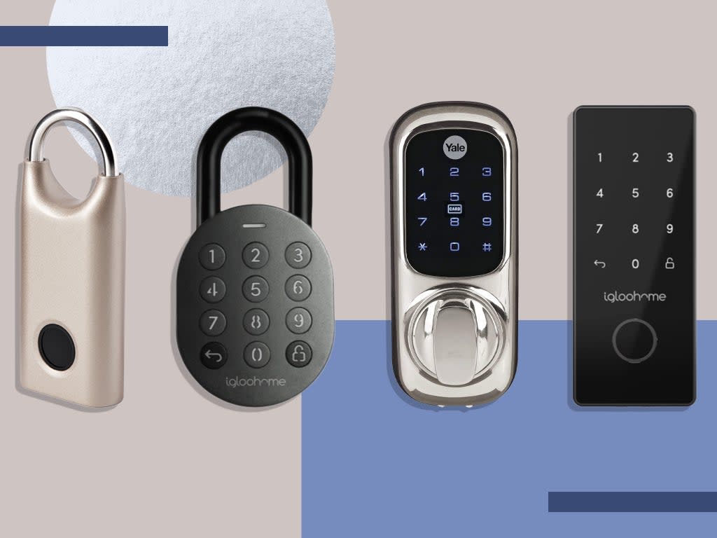 We tested these locks on outdoor doors, containers and sheds, and secured them with the biometric systems and smartphone apps (iStock/The Independent)