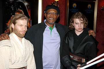 Samuel L. Jackson at the NY premiere of 20th Century Fox's Star Wars: Episode III