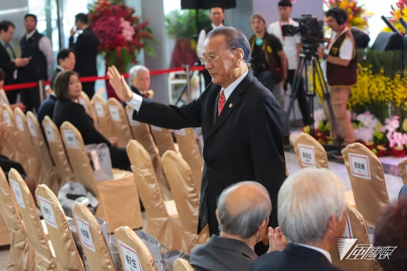 20170616-長億集團創辦人楊天生16日出席「民視20周年系列活動」。（顏麟宇攝）