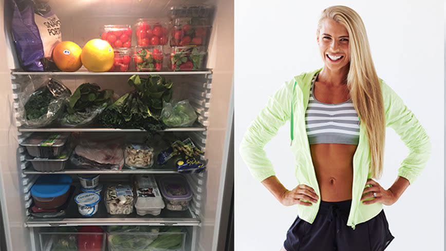 Tiffany Hall's fridge look book