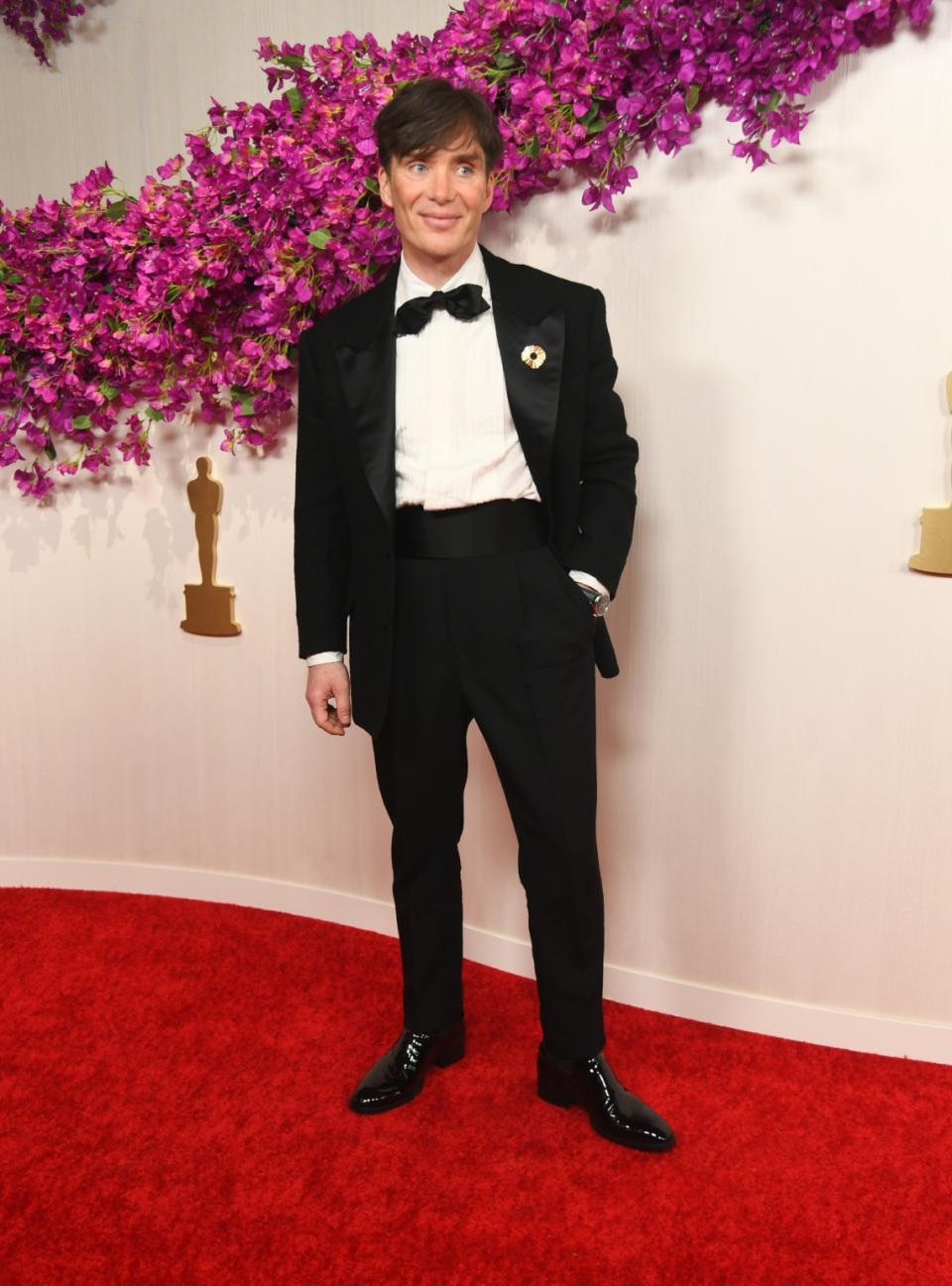 Cillian Murphy at the 96th Annual Oscars held at Ovation Hollywood on March 10, 2024 in Los Angeles, California.