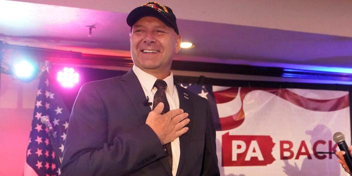 Pennsylvania GOP gubernatorial nominee Doug Mastriano