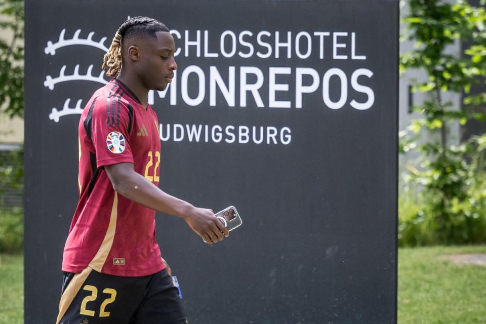 Jeremy Doku is part of an exciting, younger Belgium squad (AFP via Getty Images)