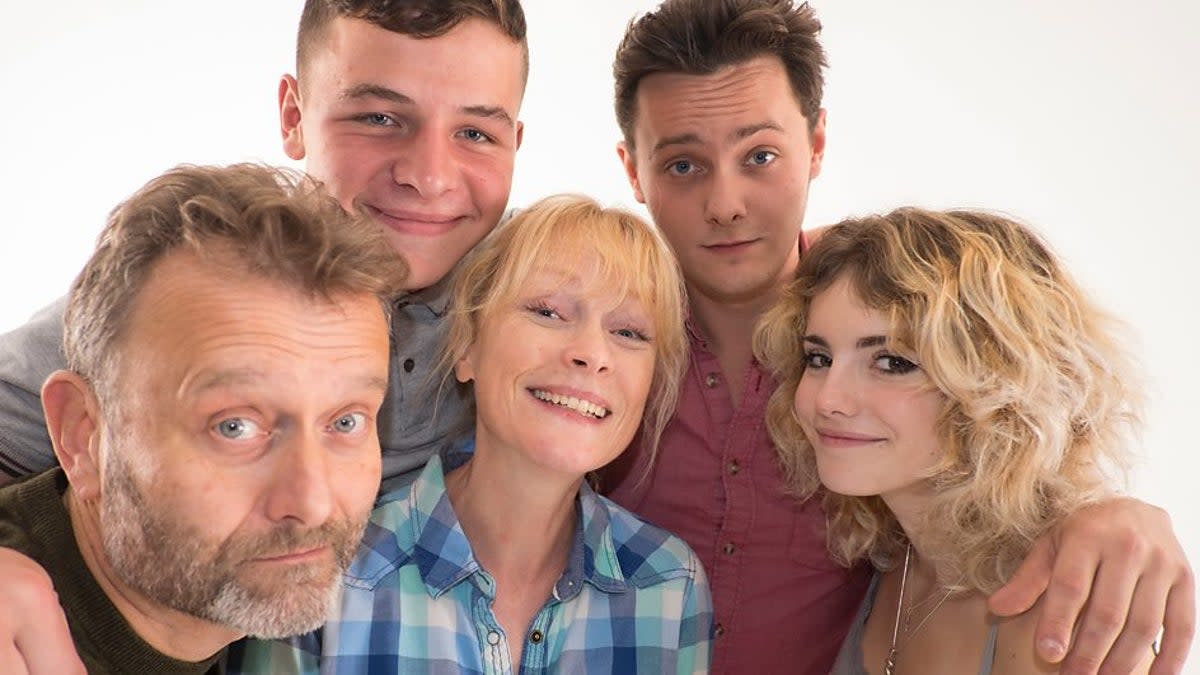 Outnumbered’s Brockman family members as they appeared in 2016  (BBC )