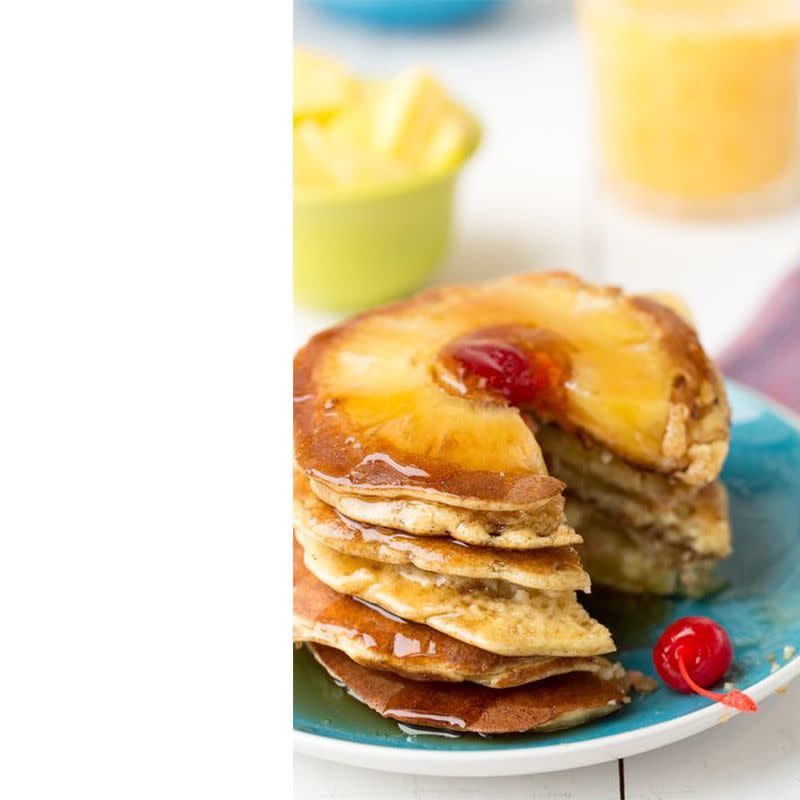 Pineapple Upside-Down Pancakes