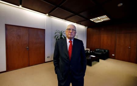 Jorge Todesca, Director of INDEC, the government's official statistics agency, speaks during an interview with Reuters in Buenos Aires, Argentina, June 22, 2016. Picture taken June 22, 2016. REUTERS/Marcos Brindicci