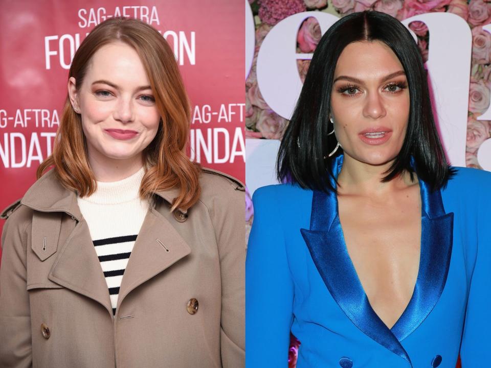 Emma Stone and Jessie J