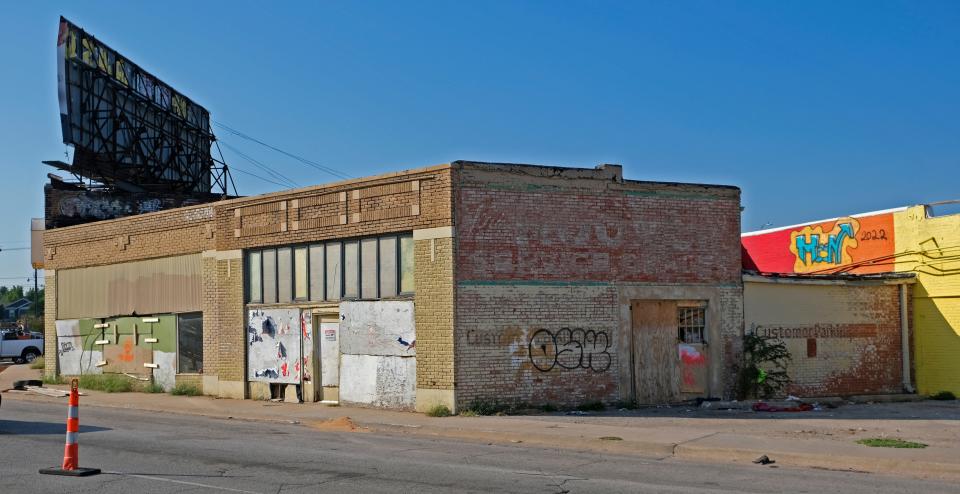 The former home of Rainbow Records, 2401 N Classen Blvd., has been unoccupied since the store closed in 2003.