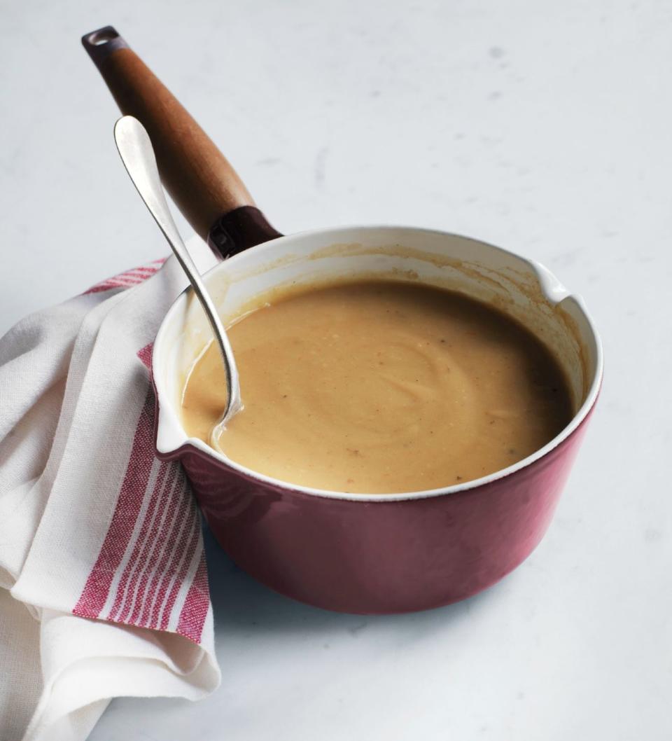 Make-Ahead Thyme Turkey Gravy