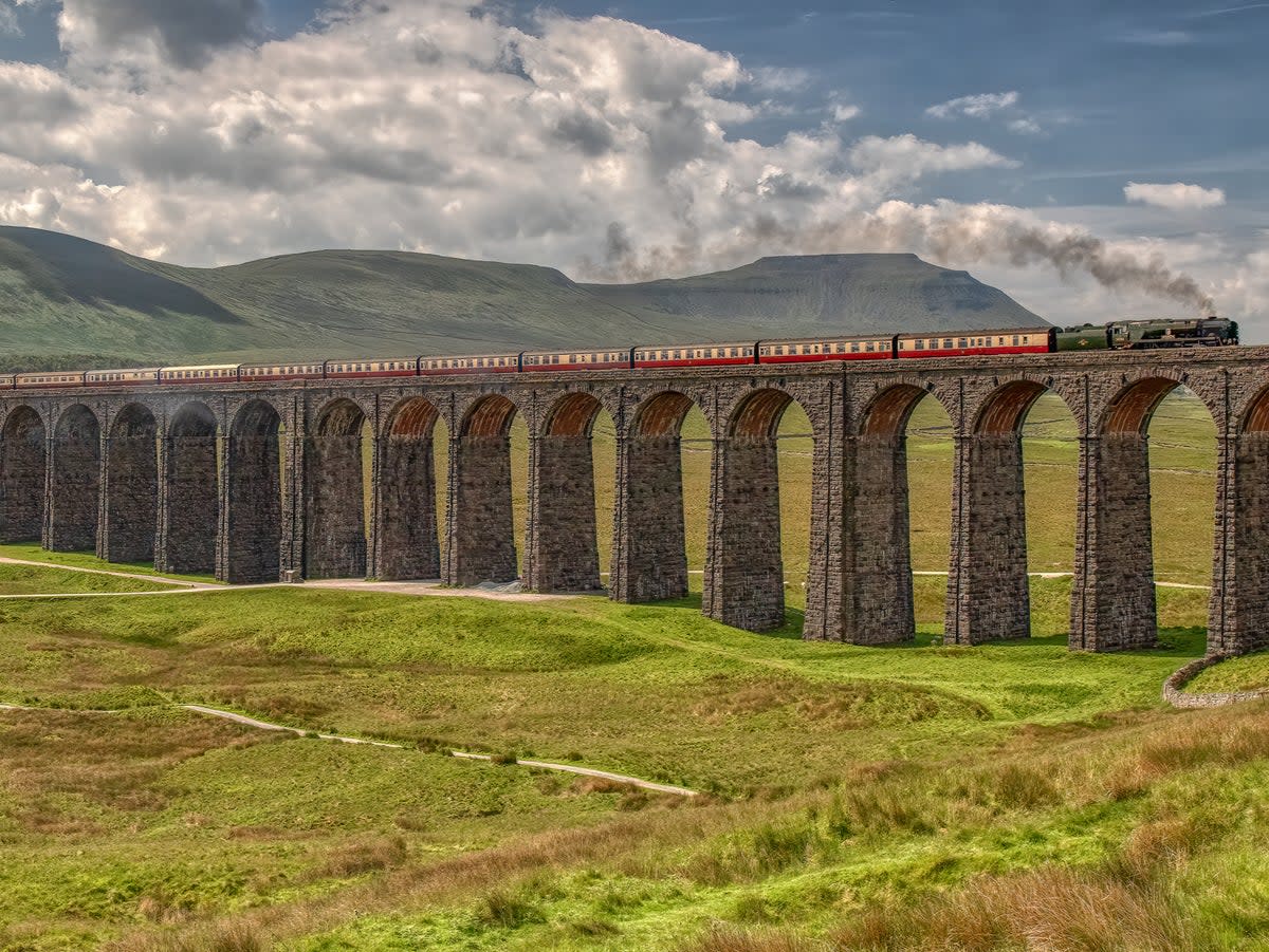 The Ribblehead Viaduct, an impressive Victorian structure on the Settle-Carlisle Railway (Getty Images/iStockphoto)