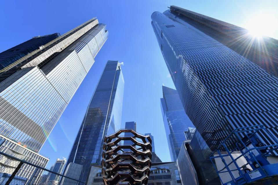 The couple previously rented a furnished apartment in a luxury Hudson Yards building. AFP via Getty Images