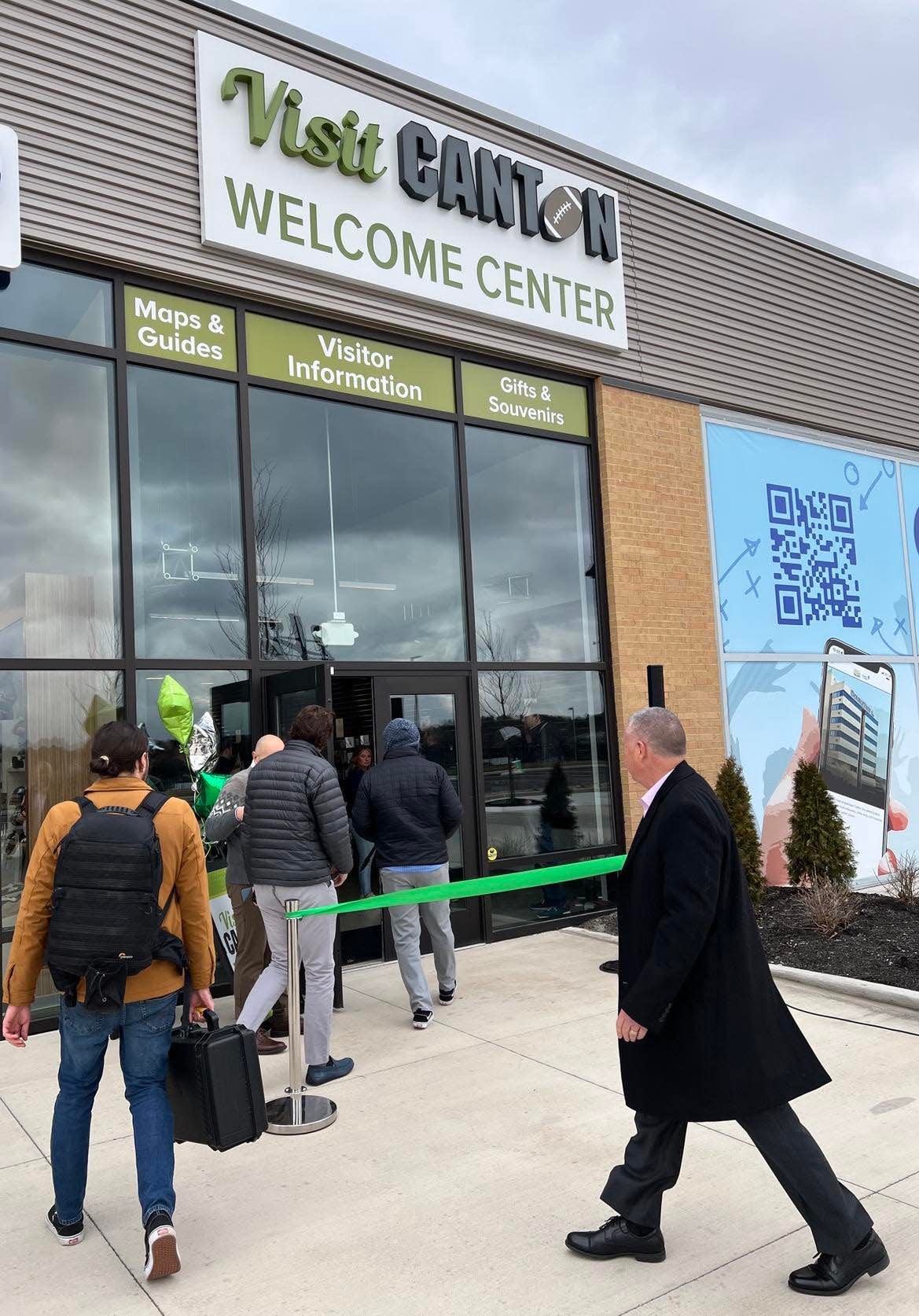 A new Visit Canton Welcome Center opened Friday at the Hall of Fame Village in Canton. Visit Canton, the Stark County Convention & Visitors' Bureau, still has its offices based in downtown Canton.