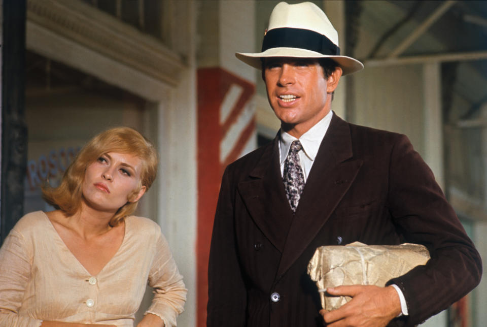 Faye Dunaway and Warren Beatty in "Bonnie and Clyde." (Photo: Bettmann via Getty Images)