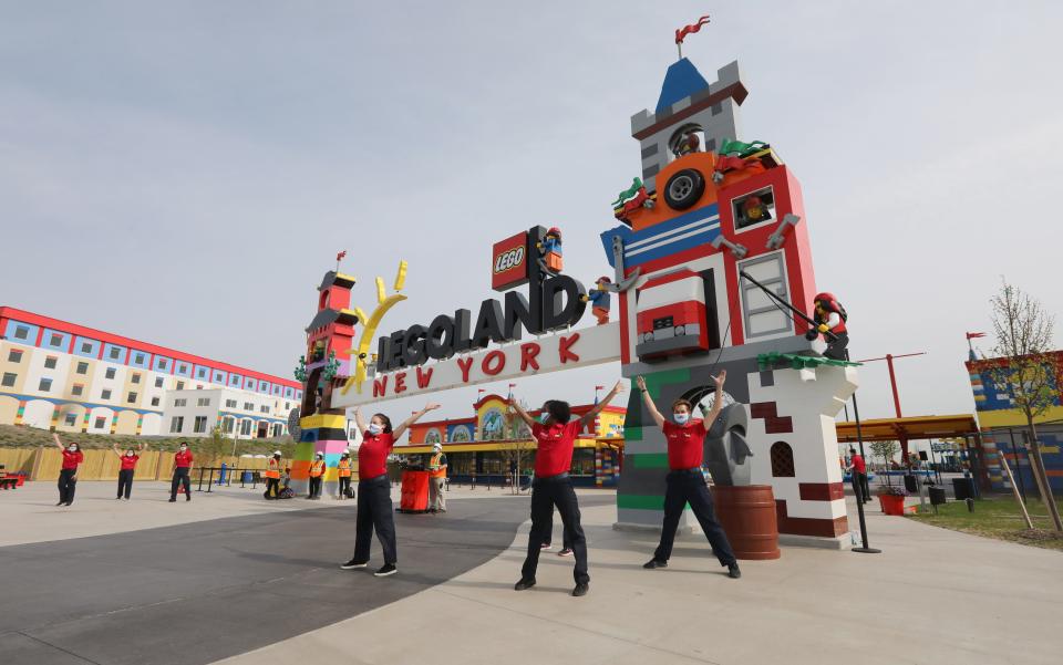 Legoland New York is getting ready to open soon in Goshen April 28, 2021.