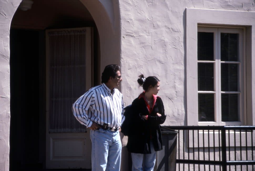 Kim Kardashian and Robert Kardashian