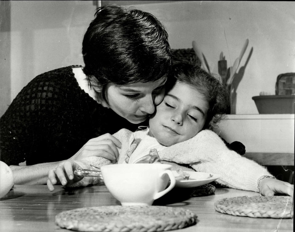 Zizi Jeanmaire et sa fille Valentine