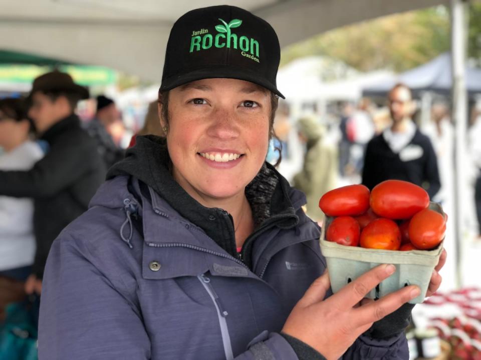 Ann Marie Pullen, the managing director of Rochon Gardens, donated more to the Ottawa Food Bank this past weekend to help people affected by the tornadoes that struck Ottawa on Sept. 21. 