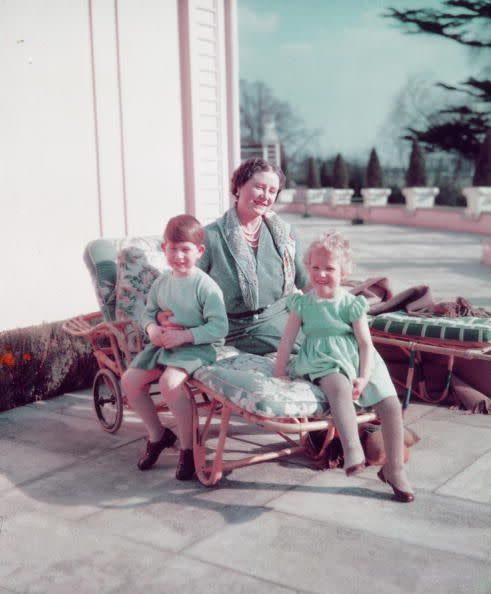 1954: Time With her Grandchildren