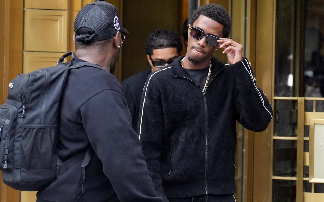 And King, Sean Combs's son, who was in court to watch his father