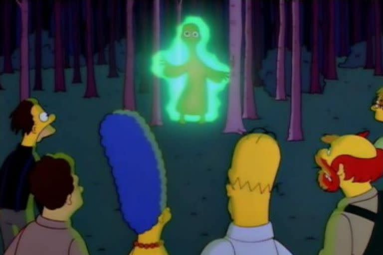 El capítulo hizo referencia y parodió a la popular serie The X Files