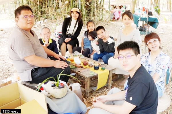 茂管處二、三日將在新威森林公園舉辦「原森茶席」體驗活動。（記者陳真攝）