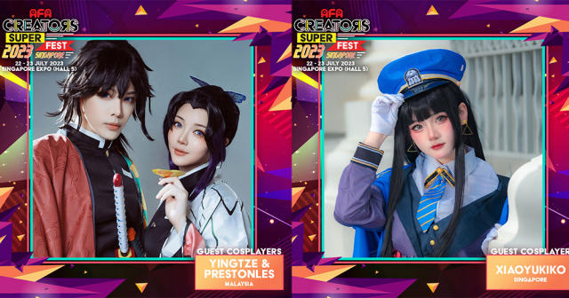 Anime Festival Asia Singapore 2022 #AFASG22 - Day 1 [Cosplay