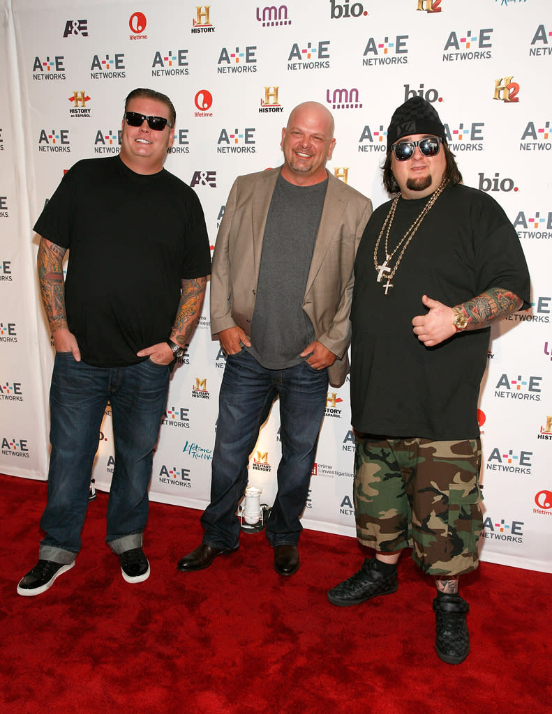 Corey Harrison, Rick Harrison and Austin "Chumlee" Russell